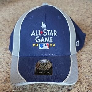 '47 All-Star Game 2022 Navy & Gray LA Dodgers Cap